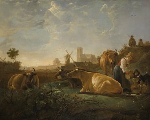 大きなドート 作： Aelbert Cuyp